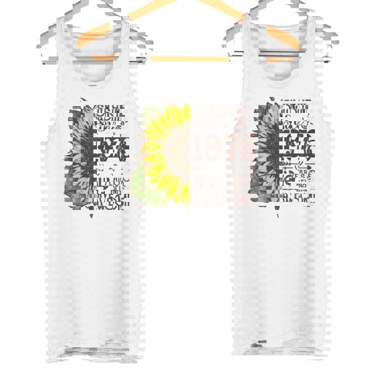 1976 Sunflower Sunshine 2025 Tank Top