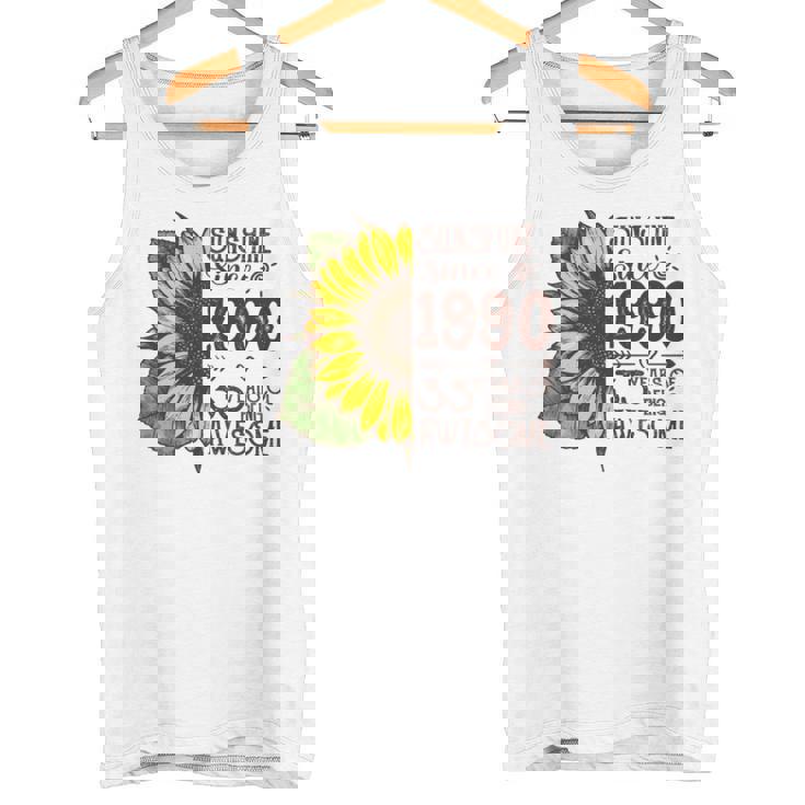 1990 Sunflower Sunshine 2025 Tank Top