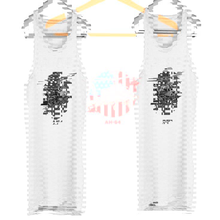 Ah-64 Apache Us Army Helicóptero Camiseta sin mangas