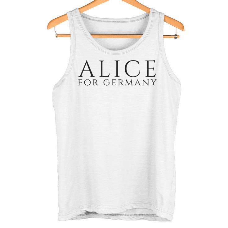 Alice For Germany Team Weidel Tank Top