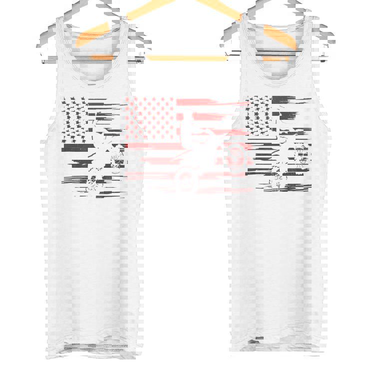 American Flag Dirt Bike Apparel Dirt Bike Motocross Tank Top