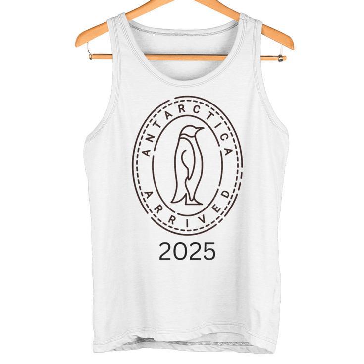 Angekommen In Der Antarctic 2025 Gray Tank Top