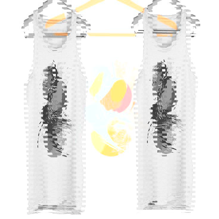 Arte Pintura Geométrica Dibujo Abstracto Arte Camiseta sin mangas
