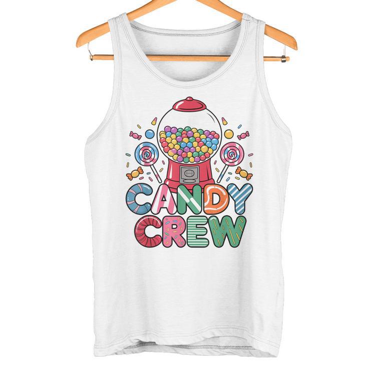 Candy Crew Colourful Candy Land Fun Candy Squad Tank Top