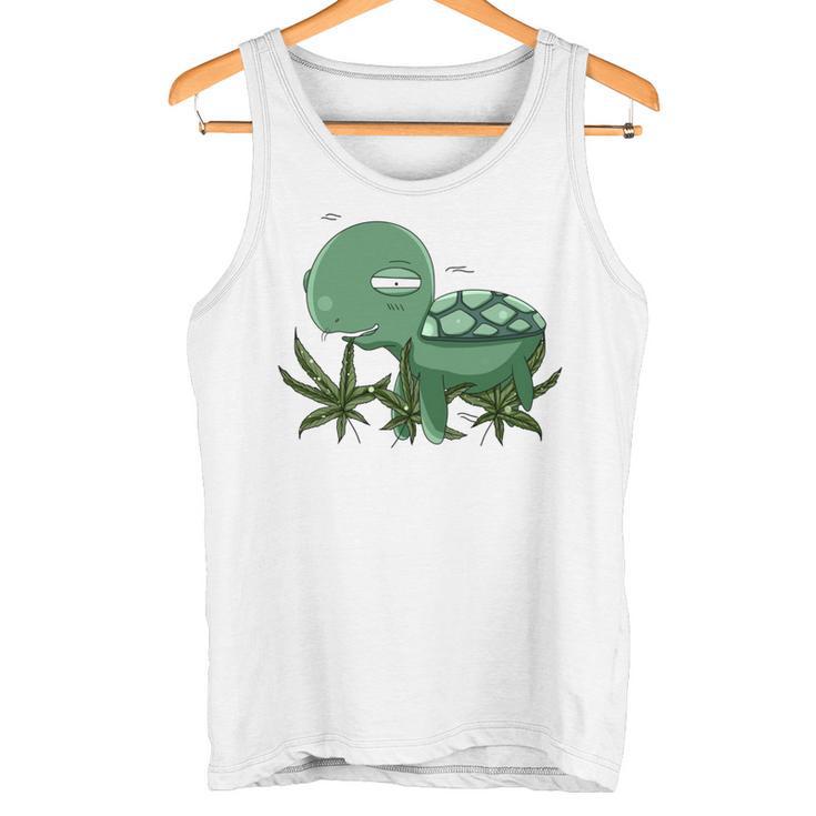 Chill Ma Bong Kiffer Cannabis Chill Toad Joint Tank Top