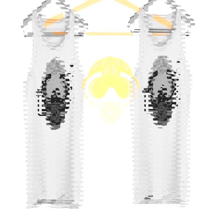 Commercial Divers Helmet Tank Top