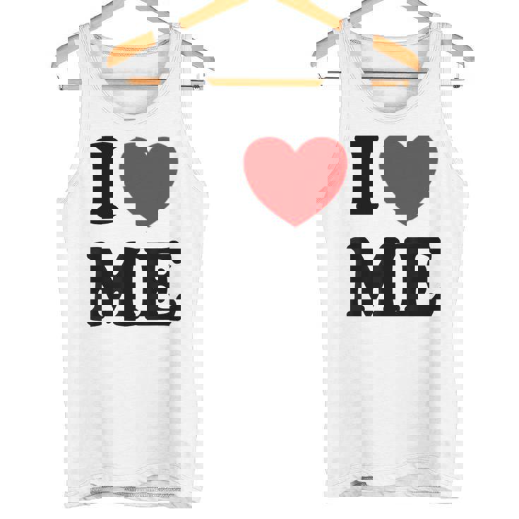 Con Texto En Inglés I Love Me I Love Me Myself And I Camiseta sin mangas