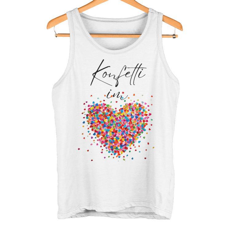 Confetti In The Heart Fancy Dress Carnival Costume Replacement Tank Top