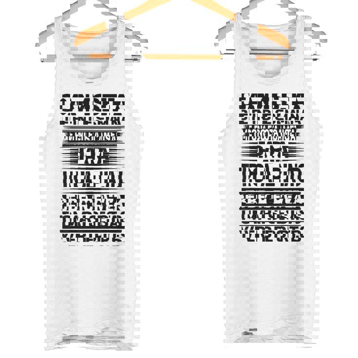 De Fin De Semana Para Tiro Al Plato Camiseta sin mangas