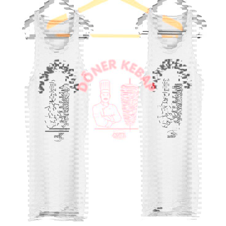 Doner Kebap Doner Chef & Doner Spike & Sandwich Logo Tank Top
