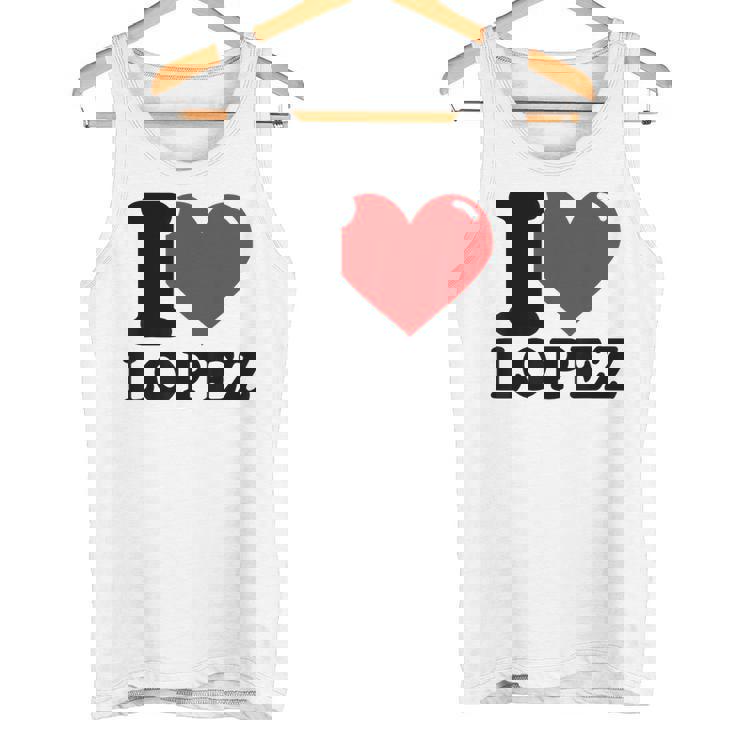 Me Encanta Lopez Camiseta sin mangas