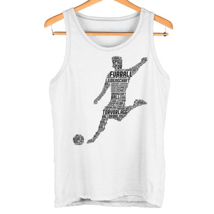 Footballer Football Children's Boys Tank Top