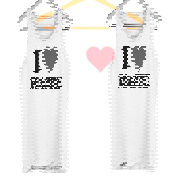 I Heart Maite First Name I Love Personalized Stuff Camiseta sin mangas