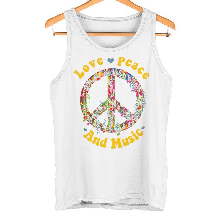 Hippie Acidhead Peace Hippi Hippy Peace Tank Top