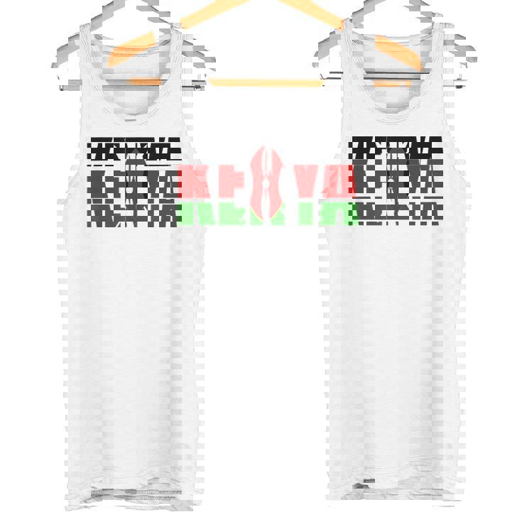 Kenya Flag Kenya Safari Kenyan Apparel Tank Top