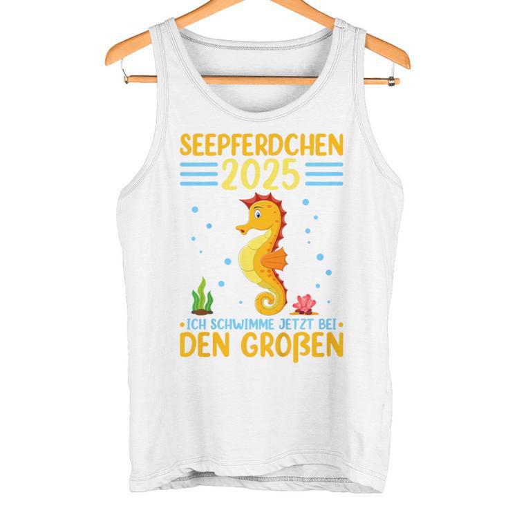 Kinder Seepferdchen 2025 Frühschwimmer Abzeichen Tank Top