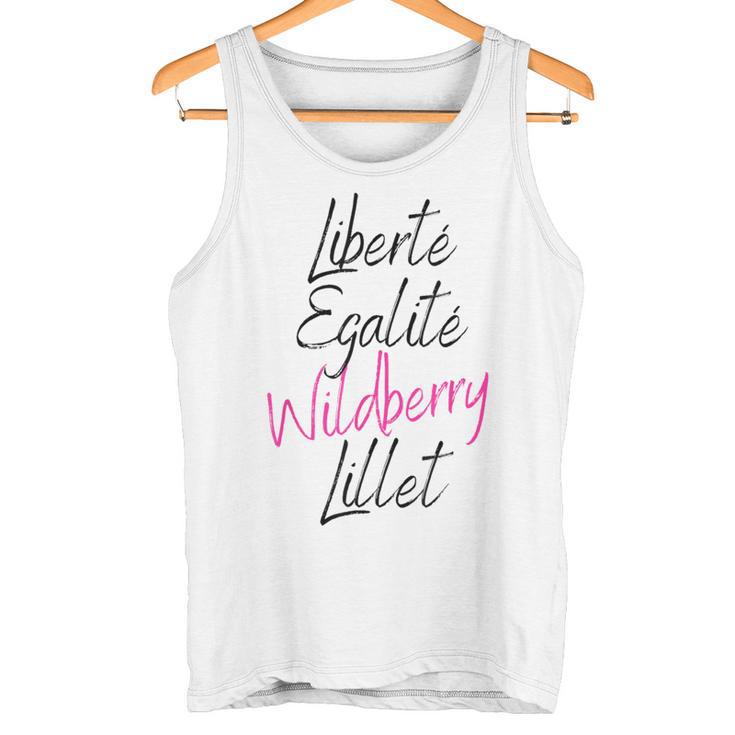 Liberte Egalite Wildberry Lillet Wein Sommer Cocktail Malle Tank Top