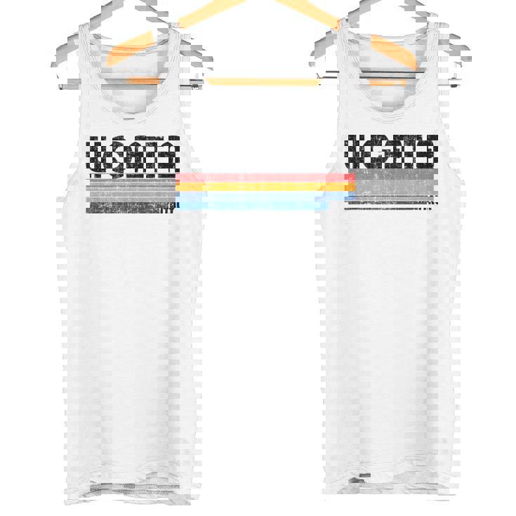 Licata Italia Retro 70S 80S Style Camiseta sin mangas