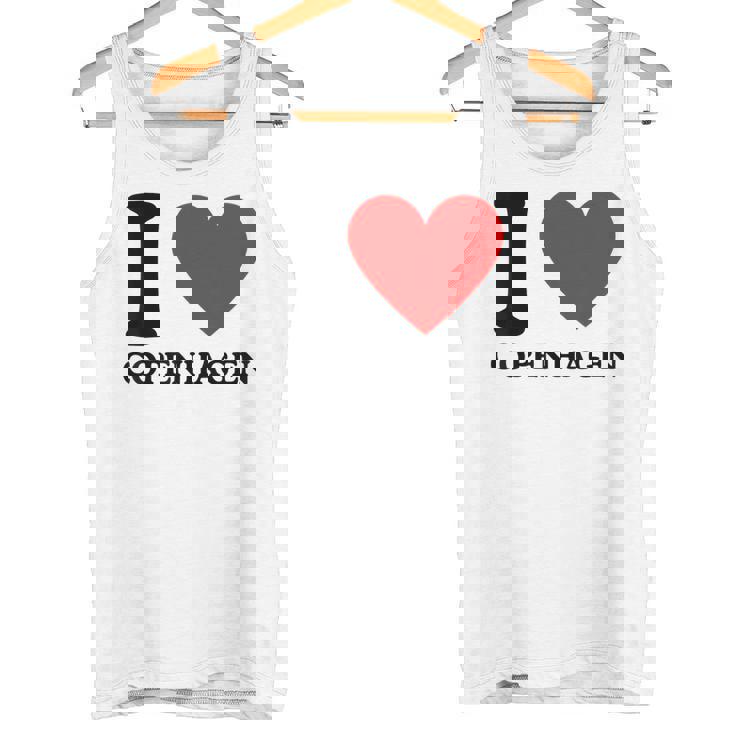 I Love Copenhagen I Heart Copenhagen Camiseta sin mangas
