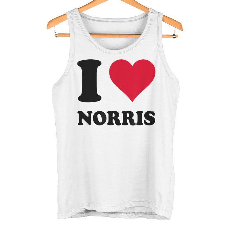 I Love Norris Tank Top