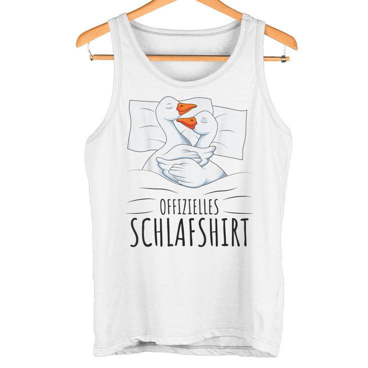 Official Sleep Goose Goose Tank Top