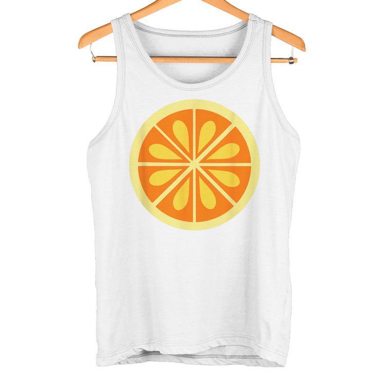 Orange Costume Fruit Orange Carnival Last Minute Tank Top