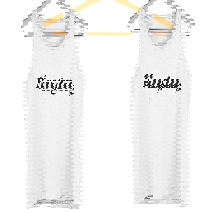 Oranje Kingsday Koningsdag Party Crew Camiseta sin mangas