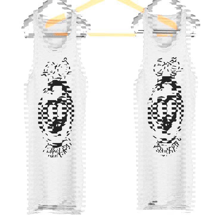Peas On Earth Peace On Earth Pun Cute T-Shirt Design Tank Top