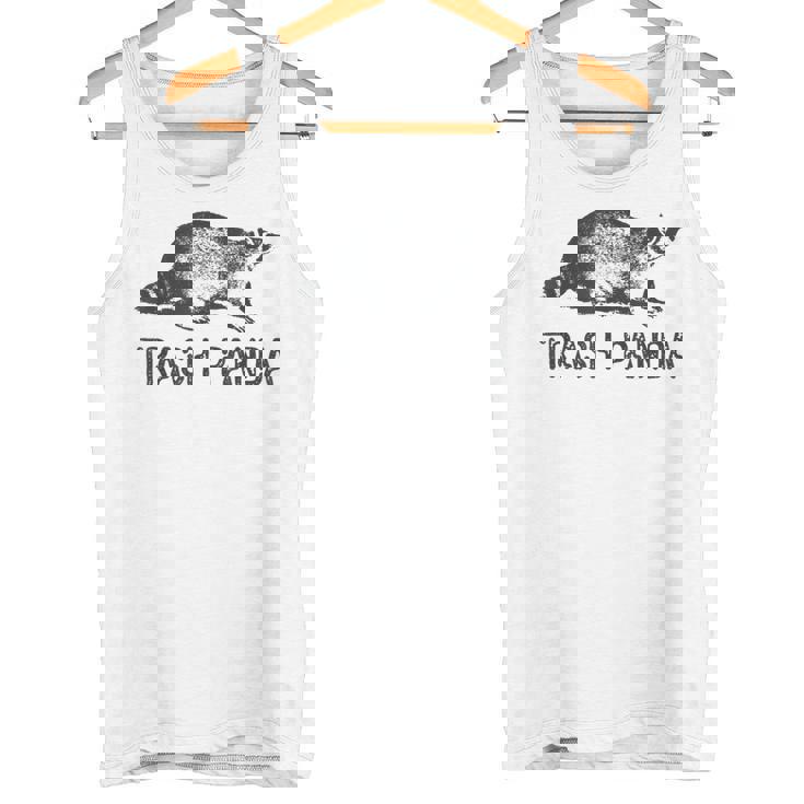 Raccoon T-Shirt - Modern Grey Short Sleeve Tank - Unisex All Seasons