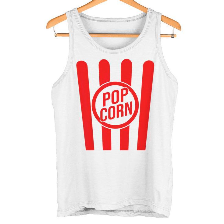 Retro Popcorn Costume For Carnival Fancy Dress Tank Top