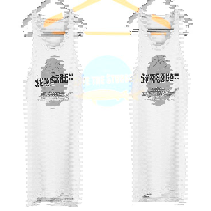 Save The Sturgeon Endangered Species Tee T-Shirt Tank Top