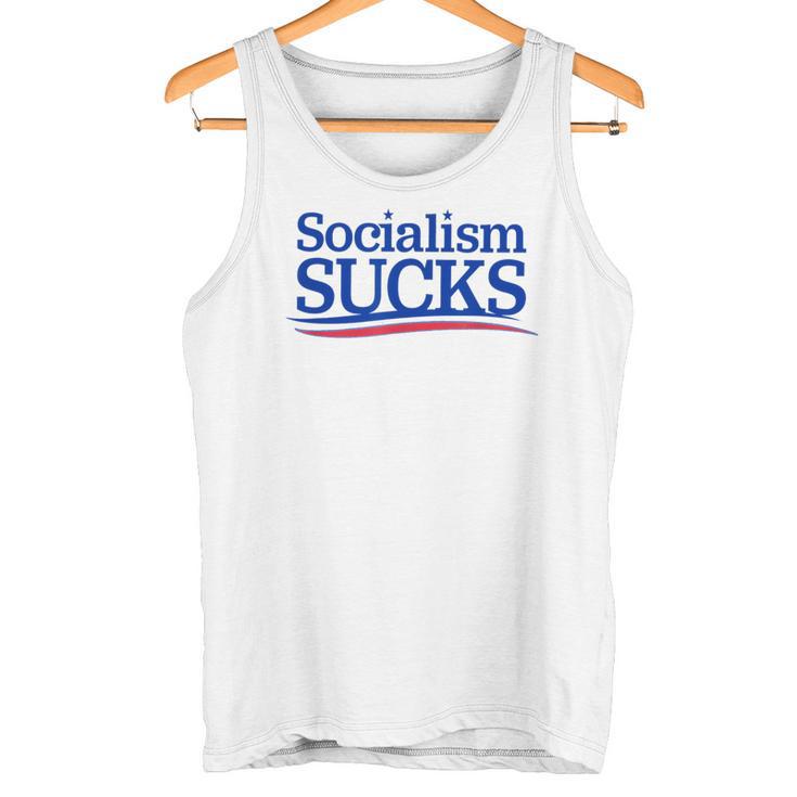 Socialism Sucks S Tank Top