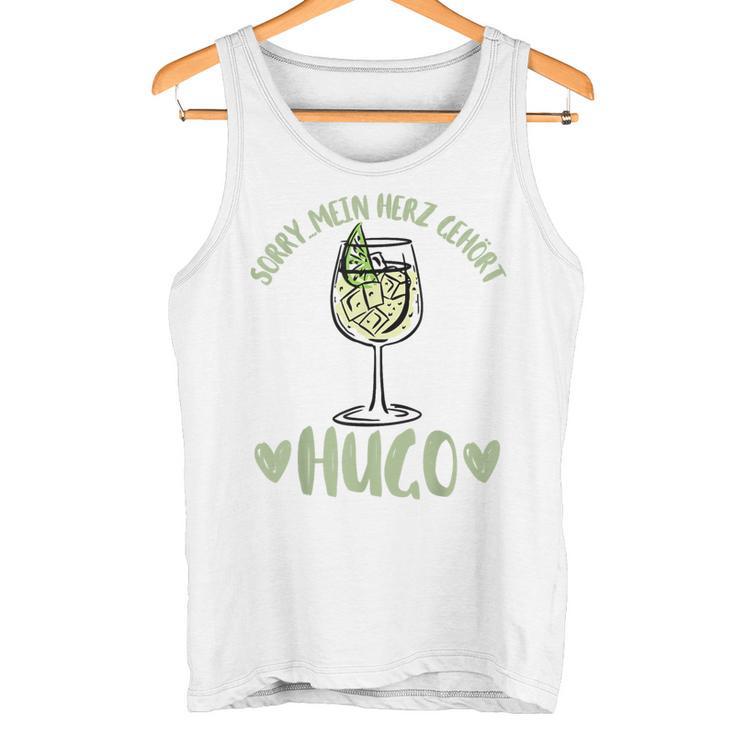 Summer Mein Herz Gehört Hugo Spritz Sekt Elderblüte Wein Gray Tank Top