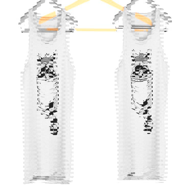 Trash Panda Graphic Tank Top for Animal Lovers | Small, Casual Fit