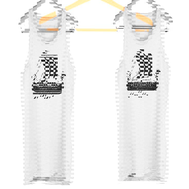 Viking Long Ship Drakkar Dragon Premium Tank Top