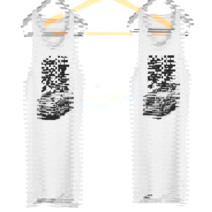 Vintage Jdm Skyline R34 Automotive Jdm Legend Tuning Car Camiseta sin mangas