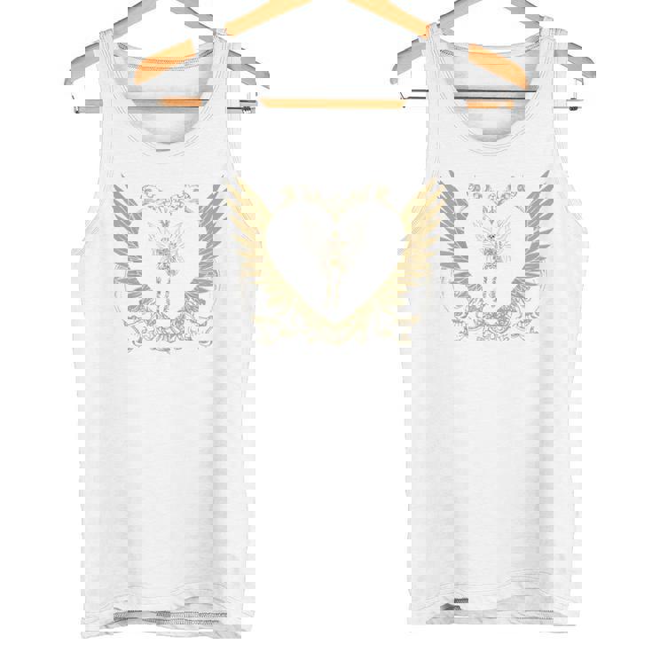 Y2k Fairy Grunge Aesthetic Winged Skeleton Y2k Fairycore Camiseta sin mangas