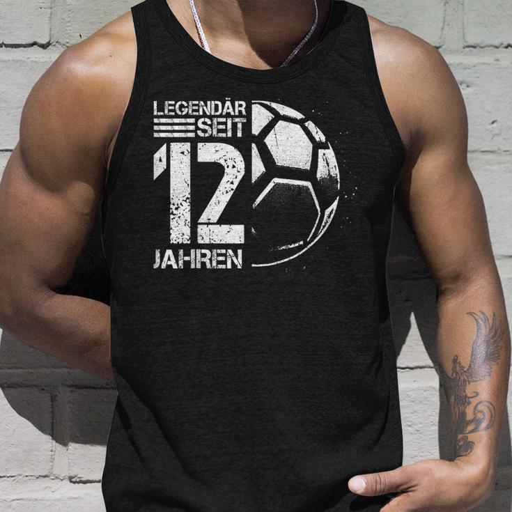 12 Geburtstag Retro Handball Spieler 12 Jahre Junge Kinder Tank Top Geschenke für Ihn