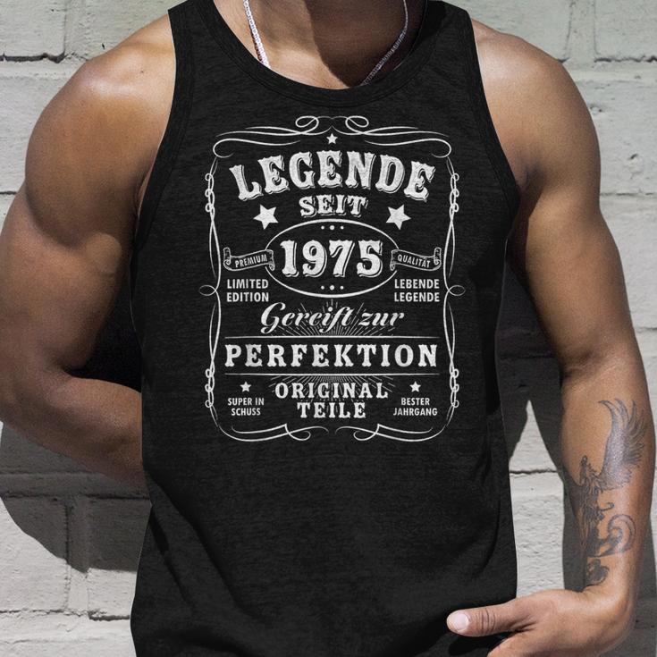 1975 Birthday Man 50Th Decoration 50S 50Th Birthday Tank Top Geschenke für Ihn