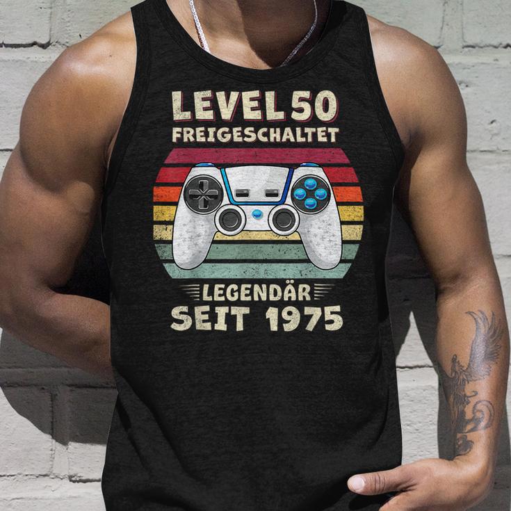 1975 Geburtstag Mann 50 Jahre Deko Lustig 50Er Geburtstag Tank Top Geschenke für Ihn