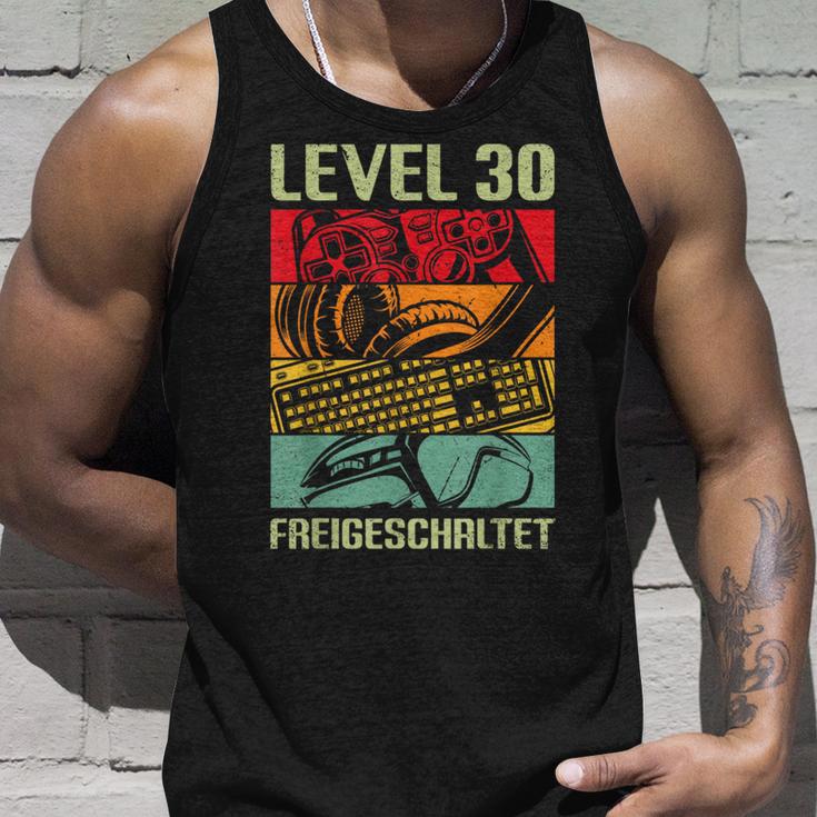 30Th Birthday Man Decorative Gamer Gamer Gamer For 30 Years Man Tank Top Geschenke für Ihn