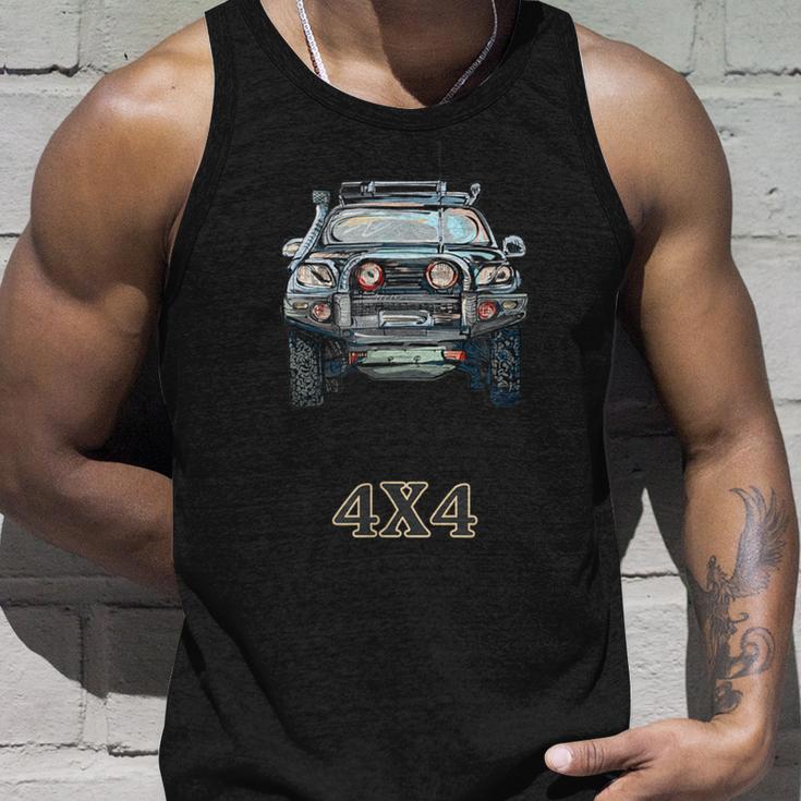 4WD Four Wheel Drive Vehicle Tank Top Gifts for Him