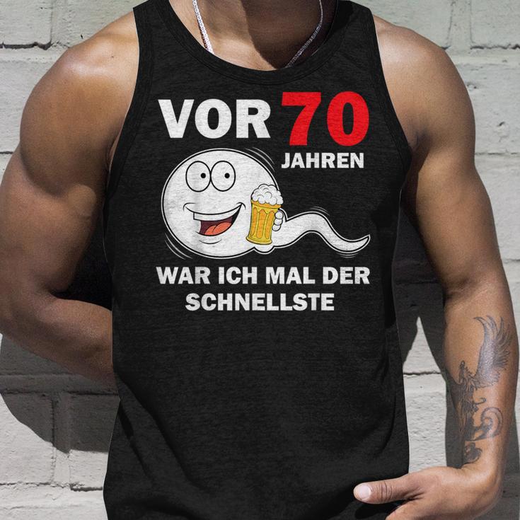 70Th Birthday Man 70 Years Decoration 70S 70Th Birthday Tank Top Geschenke für Ihn