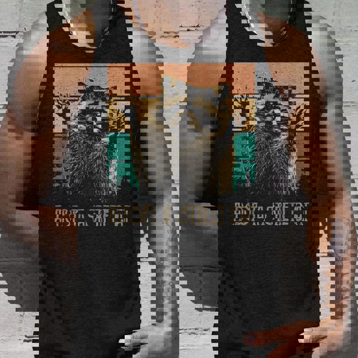 Adopt A Street Cat Tank Top - Artsy Animal Lovers Gift Gifts for Him