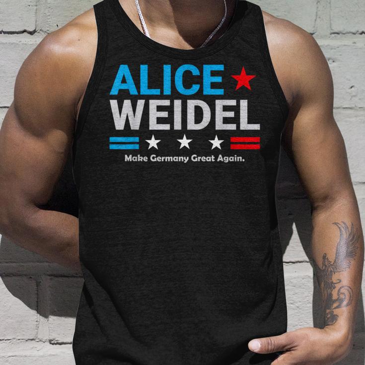 Alice Weidel Fan Item Germany Chancellor 2025 Tank Top Geschenke für Ihn