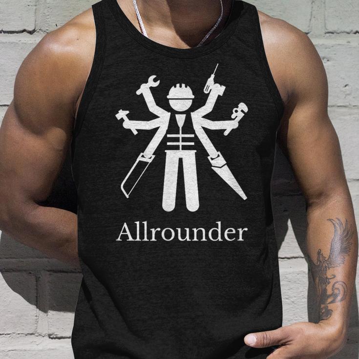 Alleskönner Craftsman Husband Father Tool Tank Top Geschenke für Ihn