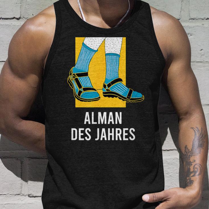 Alman With Sandals For Friends & Colleagues Tank Top Geschenke für Ihn