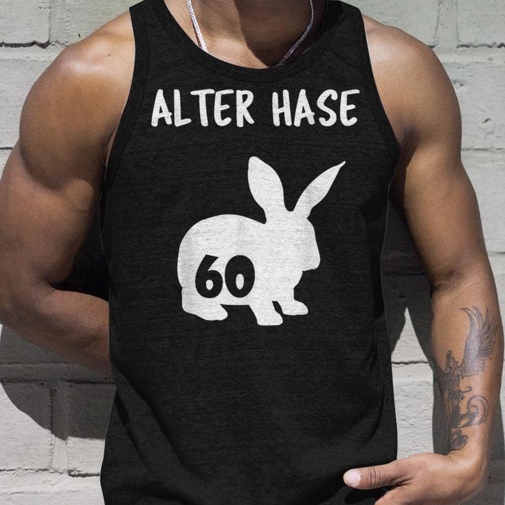 Alter Hase 60 Years And Round Birthday Tank Top Geschenke für Ihn