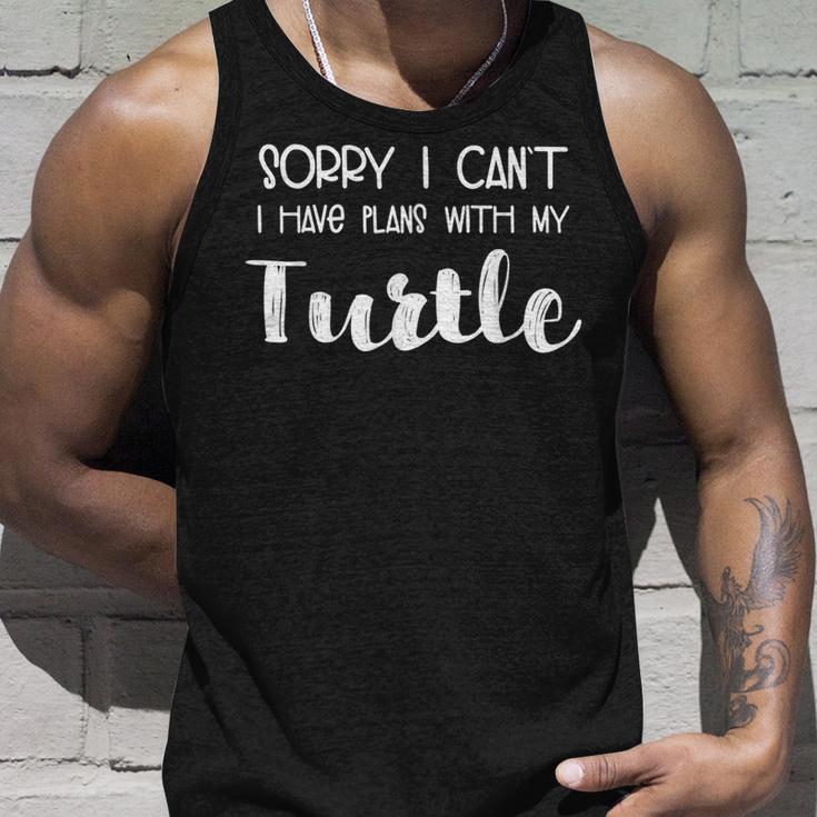 Amoureux Des Animaux Désolé Je Ne Peux Pas Avoir De Plans Avec Ma Tortue Débardeur e Cadeaux pour lui