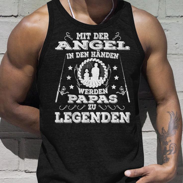 Angel Papa Sind Legends Angel Saying Angel Kings Tank Top Geschenke für Ihn